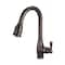 Olympia Faucets Single Handle Pull-Down Kitchen Faucet, Compression Hose, Bronze, Number of Holes: 1 or 3 K-5040-MZ - alternate 1